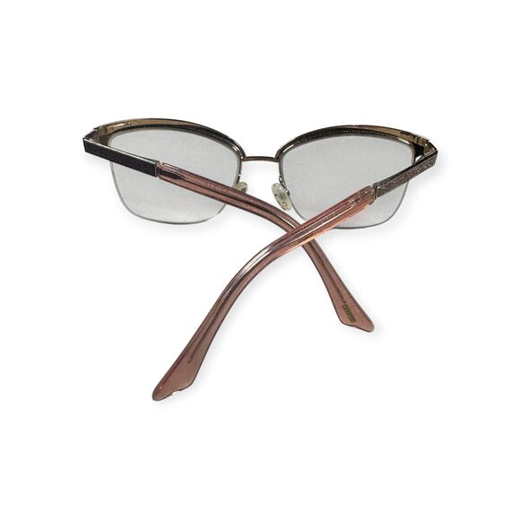 Kay Unger Eyeglasses Frames Designer Peach Half Rim K232 55-17-140mm